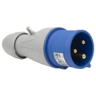 Enchufe monofásico 2 polos + tierra 32A/250V Legrand (Azul)