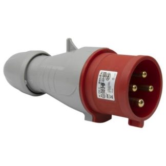 Enchufe trifásico 3 polos + tierra 32A/415V Legrand (Rojo)