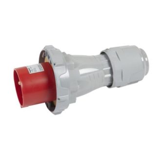 Enchufe trifásico 3 polos + tierra 125A/415V Legrand (Rojo)