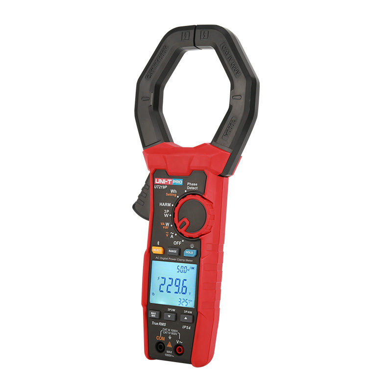 Pinza Amperimétrica Medidora de Potencia y Armónicos UNI-T UT219P - Imagen 5